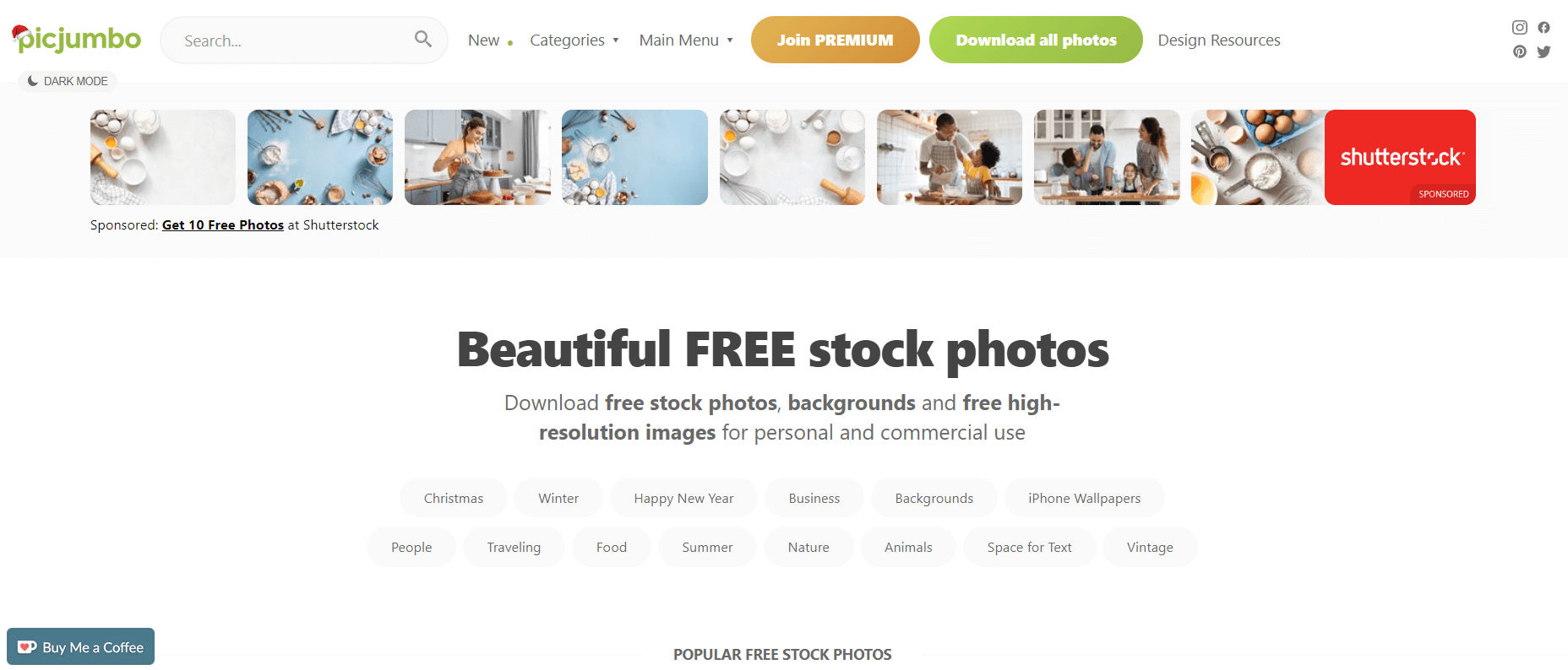 معرفی سایت عکس سایت Picjumbo