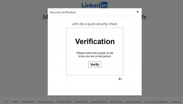 آموزش مرحله به مرحله ساخت اکانت لینکدین احراز هویت در LinkedIn
