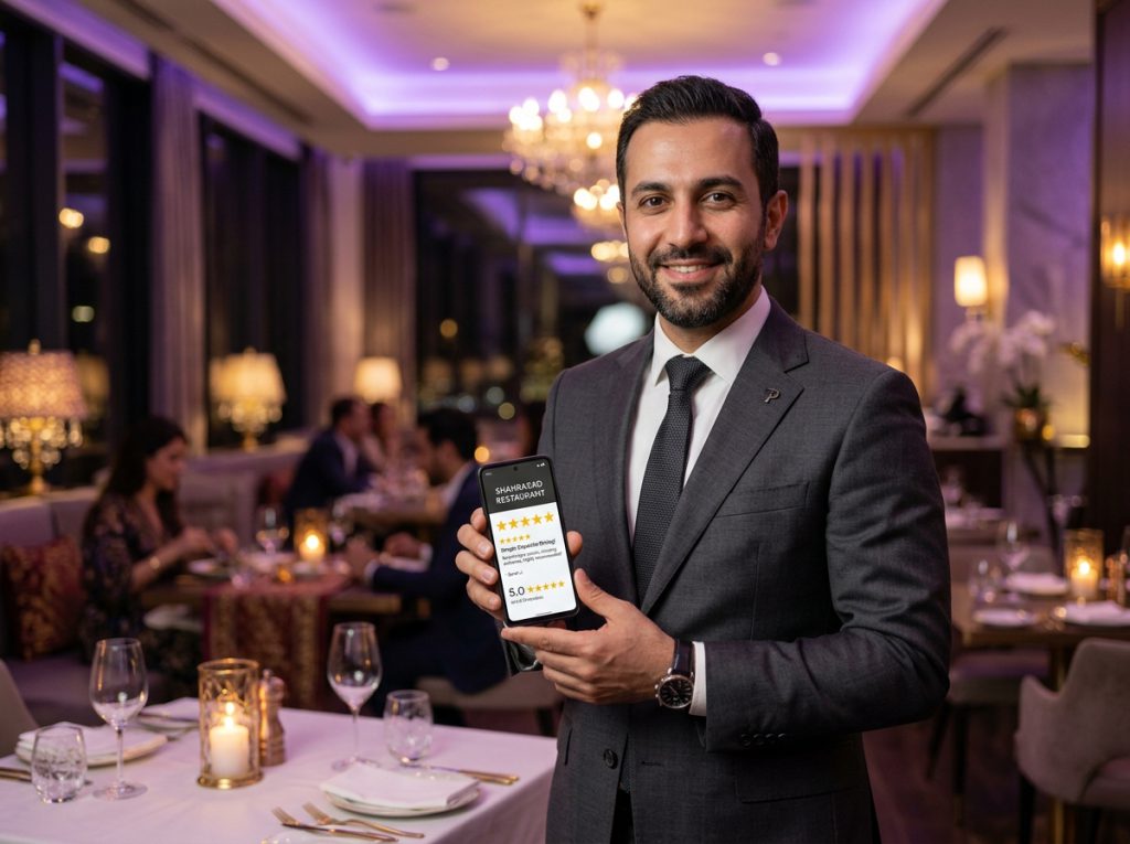 سئو محلی (Local SEO) برای رستورانها؛ چگونه با سئو رستوران ظرفیت سالن را پر کنیم؟ سئو رستوران سفیر برندینگ